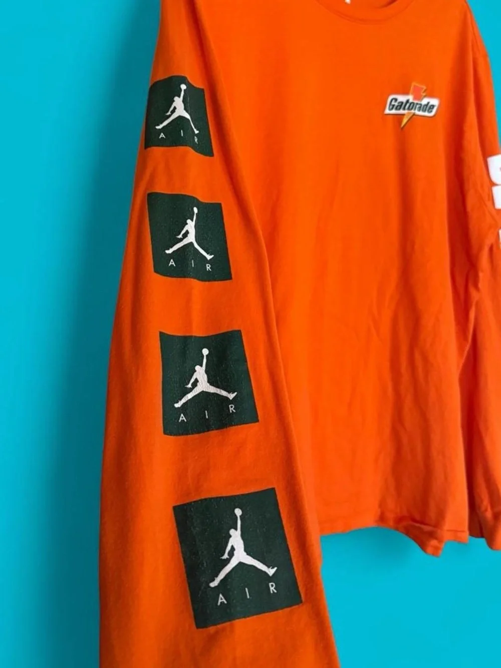 Jordan bright orange